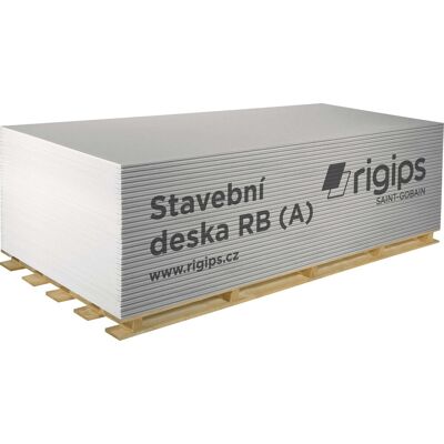 Deska sádrokartonová Rigips RB 2 000×1 250×15 mm Deska sádrokartonová Rigips RB 2 000×1 250×15 mm