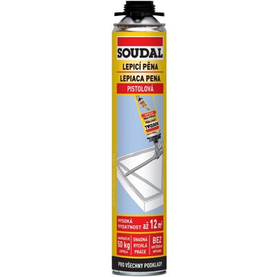 Pěna lepicí Soudal pistolová 750 ml Pěna lepicí Soudal pistolová 750 ml