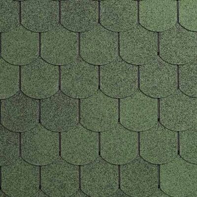 Šindel asfaltový IKO Superglass Biber 03 Amazon Green 3,0 m2 Šindel asfaltový IKO Superglass Biber 03 Amazon Green 3,0 m2