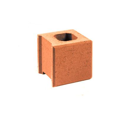 Tvárnice plotová BEST LUNETA III karamel 200×200×200 mm Tvárnice plotová BEST LUNETA III karamel 200×200×200 mm