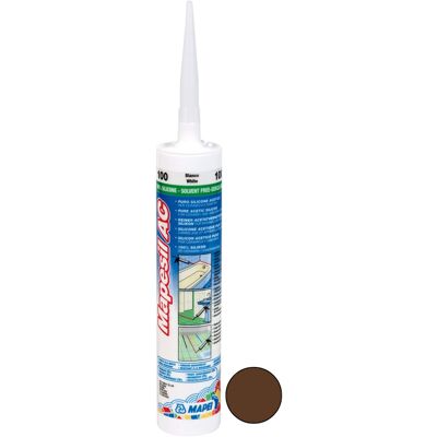 Tmel silikonový Mapei Mapesil AC 142 hnědá 310 ml Tmel silikonový Mapei Mapesil AC 142 hnědá 310 ml