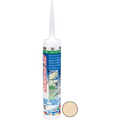 Tmel silikonový Mapei Mapesil AC 141 karamelová 310 ml Tmel silikonový Mapei Mapesil AC 141 karamelová 310 ml