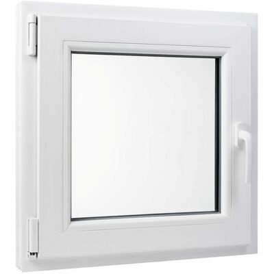 Okno plastové BRAVO OS1 bílé levé 600×600 mm Okno plastové BRAVO OS1 bílé levé 600×600 mm