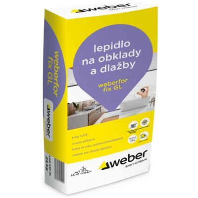 Lepidlo na obklady C2TE weberfor fix GL Lepidlo na obklady C2TE weberfor fix GL