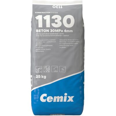 Beton C25/30 Cemix 1130 25 kg Beton C25/30 Cemix 1130 25 kg