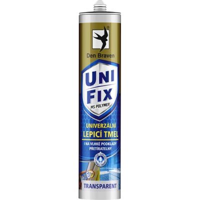 Tmel univerzální Den Braven UNIFIX transparentní 290 ml Tmel univerzální Den Braven UNIFIX transparentní 290 ml