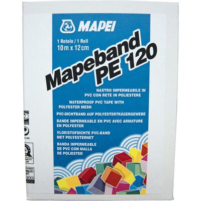 Páska PVC těsnicí Mapei Mapeband PE 120 10 m Páska PVC těsnicí Mapei Mapeband PE 120 10 m
