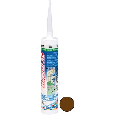 Tmel silikonový Mapei Mapesil AC 144 čokoládová 310 ml Tmel silikonový Mapei Mapesil AC 144 čokoládová 310 ml