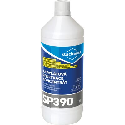 Penetrace koncentrát akrylátový Stachema SP390 mléčně bílý 1 l Penetrace koncentrát akrylátový Stachema SP390 mléčně bílý 1 l