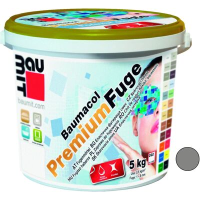 Hmota spárovací Baumit Baumacol PremiumFuge cement grey 5 kg Hmota spárovací Baumit Baumacol PremiumFuge cement grey 5 kg
