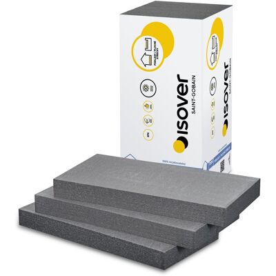 Tepelná izolace Isover EPS Grey 100 80 mm (3 m2/bal.) Tepelná izolace Isover EPS Grey 100 80 mm (3 m2/bal.)