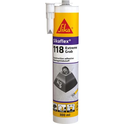 Lepidlo montážní Sikaflex-118 Extrem Grab 290 ml Lepidlo montážní Sikaflex-118 Extrem Grab 290 ml