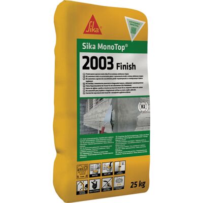 Malta správková jemná Sika MonoTop-2003 Finish 25 kg Malta správková jemná Sika MonoTop-2003 Finish 25 kg