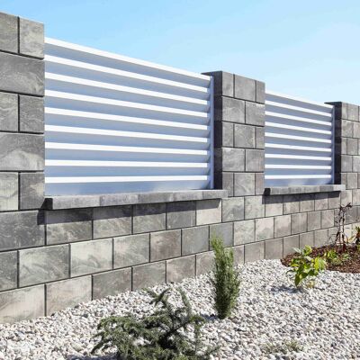 Tvárnice plotová BEST LUNETA II brilant 200×400×200 mm Tvárnice plotová BEST LUNETA II brilant 200×400×200 mm