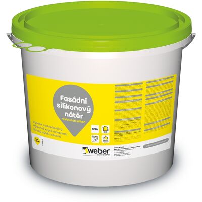 Barva fasádní weberton silikon SE3B 5 kg Barva fasádní weberton silikon SE3B 5 kg