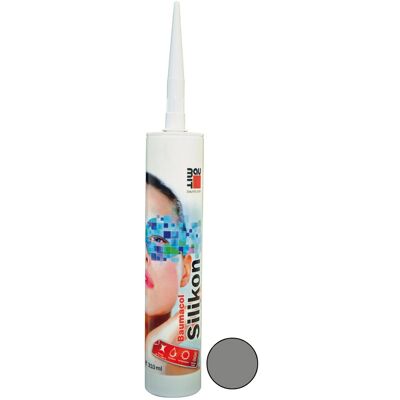 Tmel silikonový sanitární Baumit Baumacol Silikon cement grey 310 ml Tmel silikonový sanitární Baumit Baumacol Silikon cement grey 310 ml