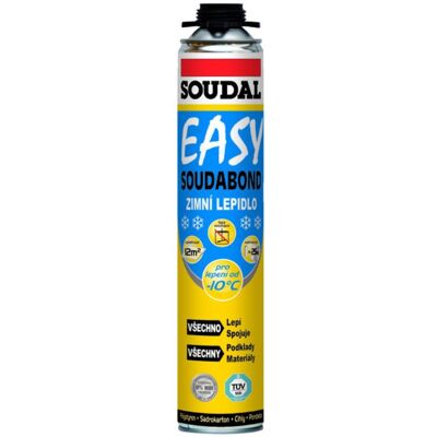 Pěna lepicí Soudal SOUDABOND EASY pistolová zimní 750 ml Pěna lepicí Soudal SOUDABOND EASY pistolová zimní 750 ml
