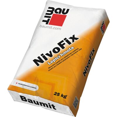 Hmota lepicí Baumit NivoFix bílá 25 kg Hmota lepicí Baumit NivoFix bílá 25 kg
