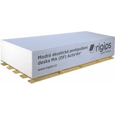 Deska sádrokartonová akustická Rigips MA (DF) Activ'Air 2 750×1 250×12,5 mm Deska sádrokartonová akustická Rigips MA (DF) Activ'Air 2 750×1 250×12,5 mm
