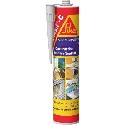 Tmel silikonový Sikasil C neutrální 300 ml Tmel silikonový Sikasil C neutrální 300 ml