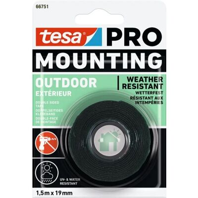 Páska oboustranná Tesa PRO Mounting OUTDOOR 19 mm/1,5 m Páska oboustranná Tesa PRO Mounting OUTDOOR 19 mm/1,5 m