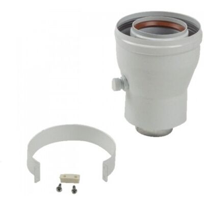 Ariston Chaffoteaux Koaxiální loket - 80/125mm - Coaxial Elbow Ariston Chaffoteaux Koaxiální loket - 80/125mm - Coaxial Elbow