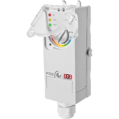 Termostat příložný elektronický Elektrobock PT02 Termostat příložný elektronický Elektrobock PT02