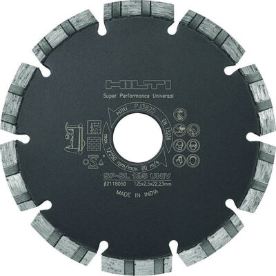 Kotouč DIA Hilti SP-SL Universal 125×22,23×2,5×7 mm Kotouč DIA Hilti SP-SL Universal 125×22,23×2,5×7 mm