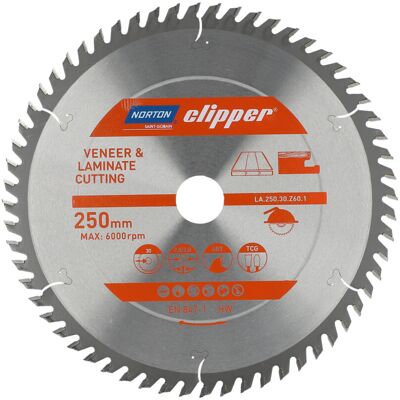 Symantec Norton 250mm x 30mm x 60z - Kotoučová pila Symantec Norton 250mm x 30mm x 60z - Kotoučová pila