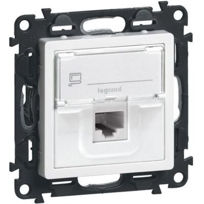 Zásuvka datová Legrand Valena Life CAT5e 1× RJ45 bílá Zásuvka datová Legrand Valena Life CAT5e 1× RJ45 bílá
