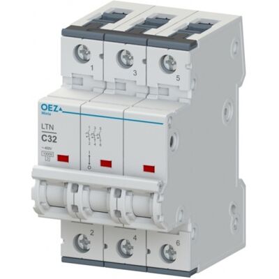 Jistič OEZ LTN-25D-3 10 kA D 25 A Jistič OEZ LTN-25D-3 10 kA D 25 A