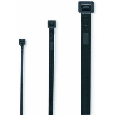 Páska stahovací Cimco UV 360×7,5 mm černá 100 ks Páska stahovací Cimco UV 360×7,5 mm černá 100 ks