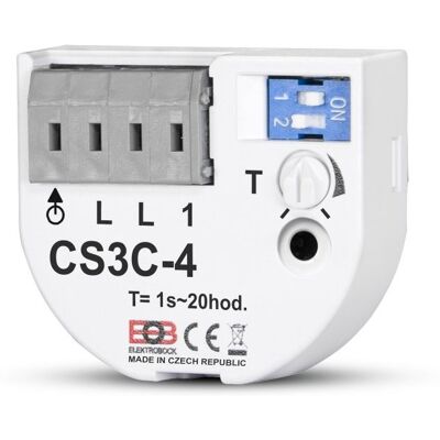 Spínač časový pod vypínač Elektrobock CS3C-4 Spínač časový pod vypínač Elektrobock CS3C-4