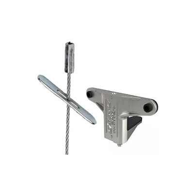 Závěs spodní rohový Gripple Duct Trapeze 2 průchozí kotva 1 m Závěs spodní rohový Gripple Duct Trapeze 2 průchozí kotva 1 m