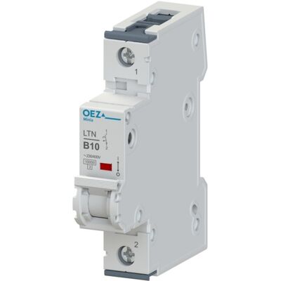 Jistič OEZ LTN-10B-1 10 kA B 10 A Jistič OEZ LTN-10B-1 10 kA B 10 A