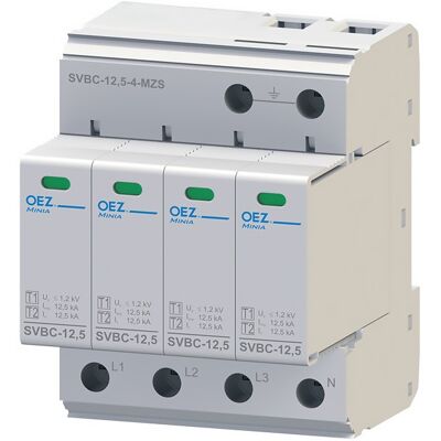Svodič přepětí T1+T2 OEZ SVBC-12,5-4-MZ Svodič přepětí T1+T2 OEZ SVBC-12,5-4-MZ