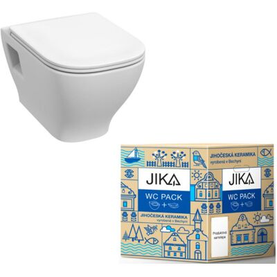 WC závěsné Jika Deep pack-N Rimless včetně sedátka WC závěsné Jika Deep pack-N Rimless včetně sedátka