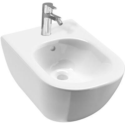 Závěsný bidet JIKA Mio - Bílý, s otvorem na mixer Závěsný bidet JIKA Mio - Bílý, s otvorem na mixer