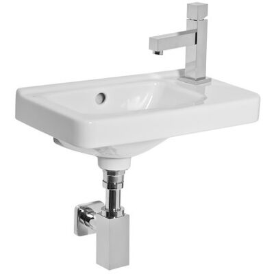 Umývátko Jika Cubito Pure 450×250 mm s otvorem vpravo H8114240001061 Umývátko Jika Cubito Pure 450×250 mm s otvorem vpravo H8114240001061