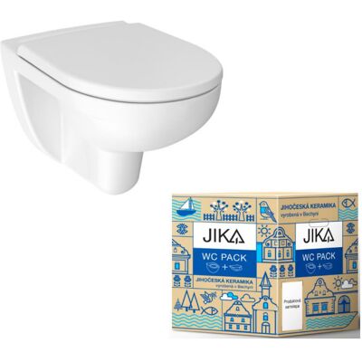 WC závěsné Jika Lyra Plus pack Rimless včetně sedátka WC závěsné Jika Lyra Plus pack Rimless včetně sedátka