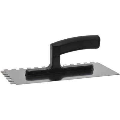 Hladítko nerezové zubové DEK HN10 PR 130×270 mm zuby 10 mm Hladítko nerezové zubové DEK HN10 PR 130×270 mm zuby 10 mm