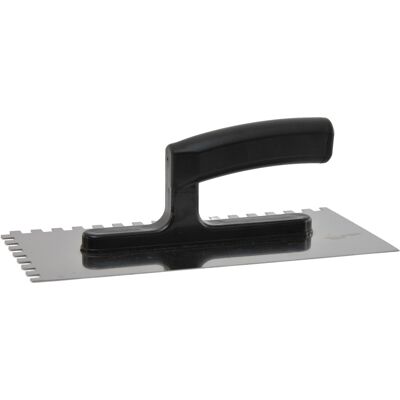 Hladítko nerezové zubové DEK HN10 PR 130×270 mm zuby 8 mm Hladítko nerezové zubové DEK HN10 PR 130×270 mm zuby 8 mm