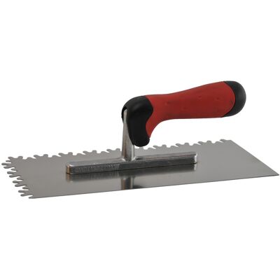 Hladítko nerezové zubové DEK Frost GR 130×280 mm Hladítko nerezové zubové DEK Frost GR 130×280 mm