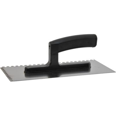 Hladítko nerezové zubové DEK HN10 PR 130×270 mm zuby 6 mm Hladítko nerezové zubové DEK HN10 PR 130×270 mm zuby 6 mm