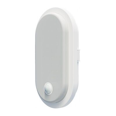 Svítidlo LED s čidlem pohybu a soumraku Panlux Oval 10 W 1 000 lm Svítidlo LED s čidlem pohybu a soumraku Panlux Oval 10 W 1 000 lm