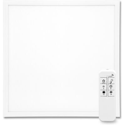 Panel LED s dálkovým ovládáním Ecolite Zeus 40 W 4 200 lm čtvercové Panel LED s dálkovým ovládáním Ecolite Zeus 40 W 4 200 lm čtvercové