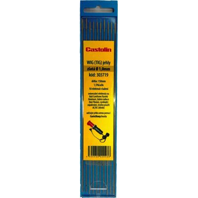 Elektrody wolframové Castolin WIG (TIG) 1 mm 10 ks Elektrody wolframové Castolin WIG (TIG) 1 mm 10 ks