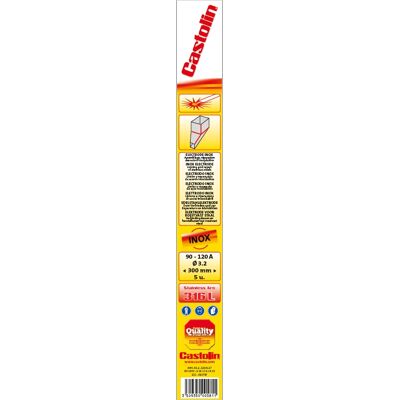 Elektrody nerezové Castolin Inox Arc 316L 2,5 mm 10 ks Elektrody nerezové Castolin Inox Arc 316L 2,5 mm 10 ks