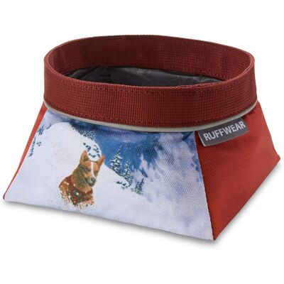 Ruffwear Artist Series Quencher™ Cestovní miska pro psy Červená Ruffwear Artist Series Quencher™ Cestovní miska pro psy Červená