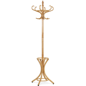 Dřevěný stojan na oblečení Autronic - 185cm Přírodní Dřevěný stojan na oblečení Autronic - 185cm Přírodní